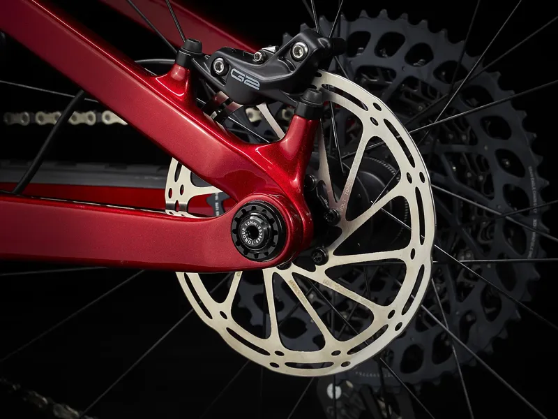 2022 Trek Top Fuel 9.8 GX AXS Full Suspension Mountain Bike Red Smoke-7